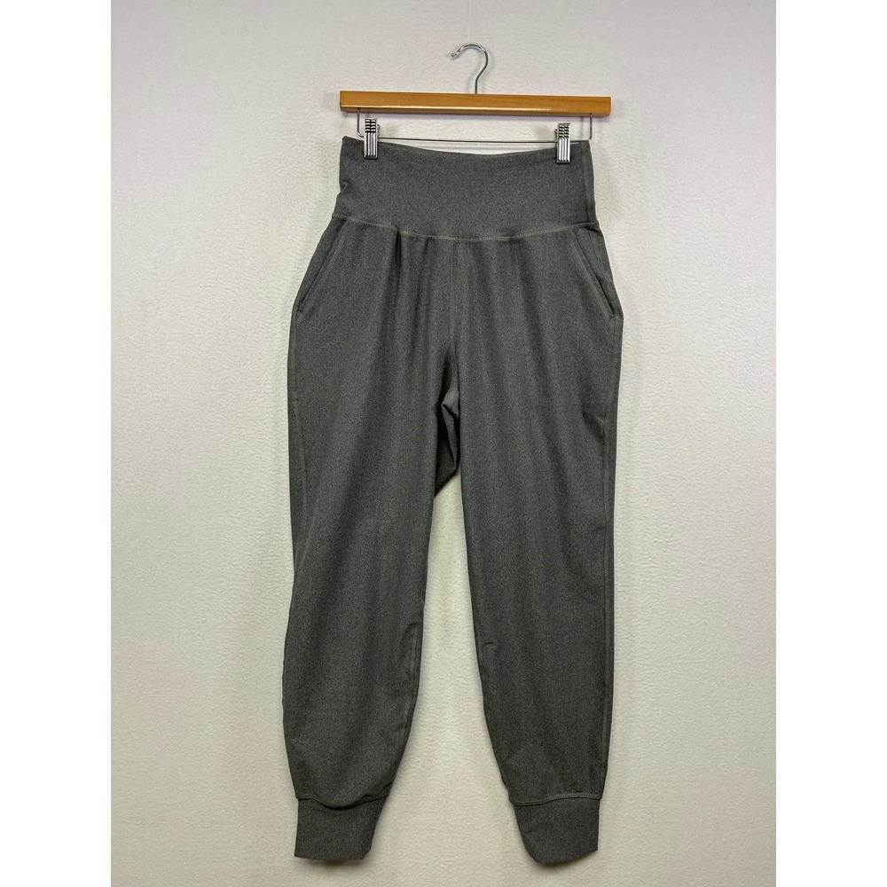 Athleisure Old Navy‎ Women Medium Gray Powersoft Go-Dry High Rise Jogger Pants